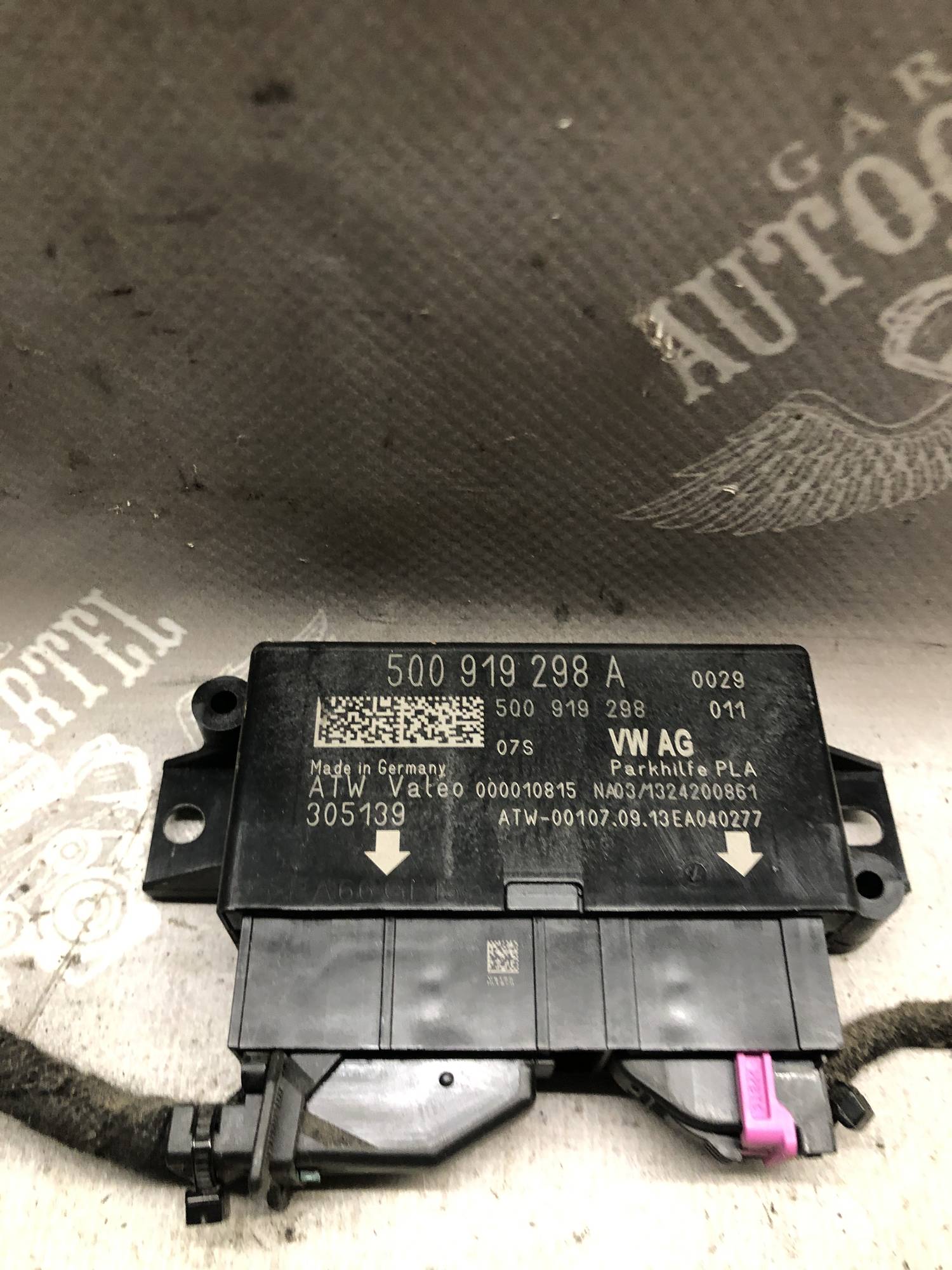 5q0919298a Блок управління парктроніком 5Q0919298A Skoda A7