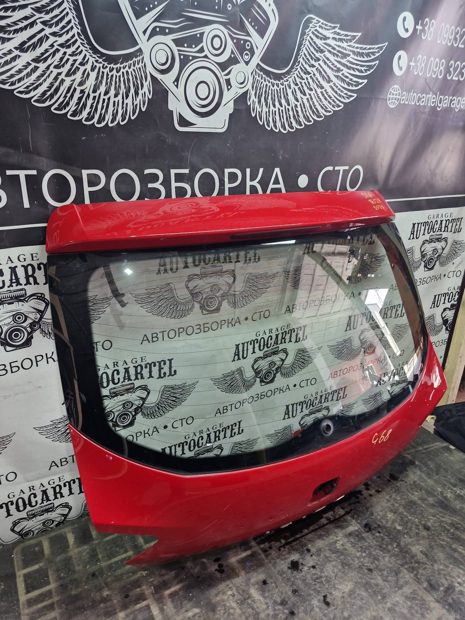 Кришка багажника Seat Ibiza 2010 хетч 3 двері