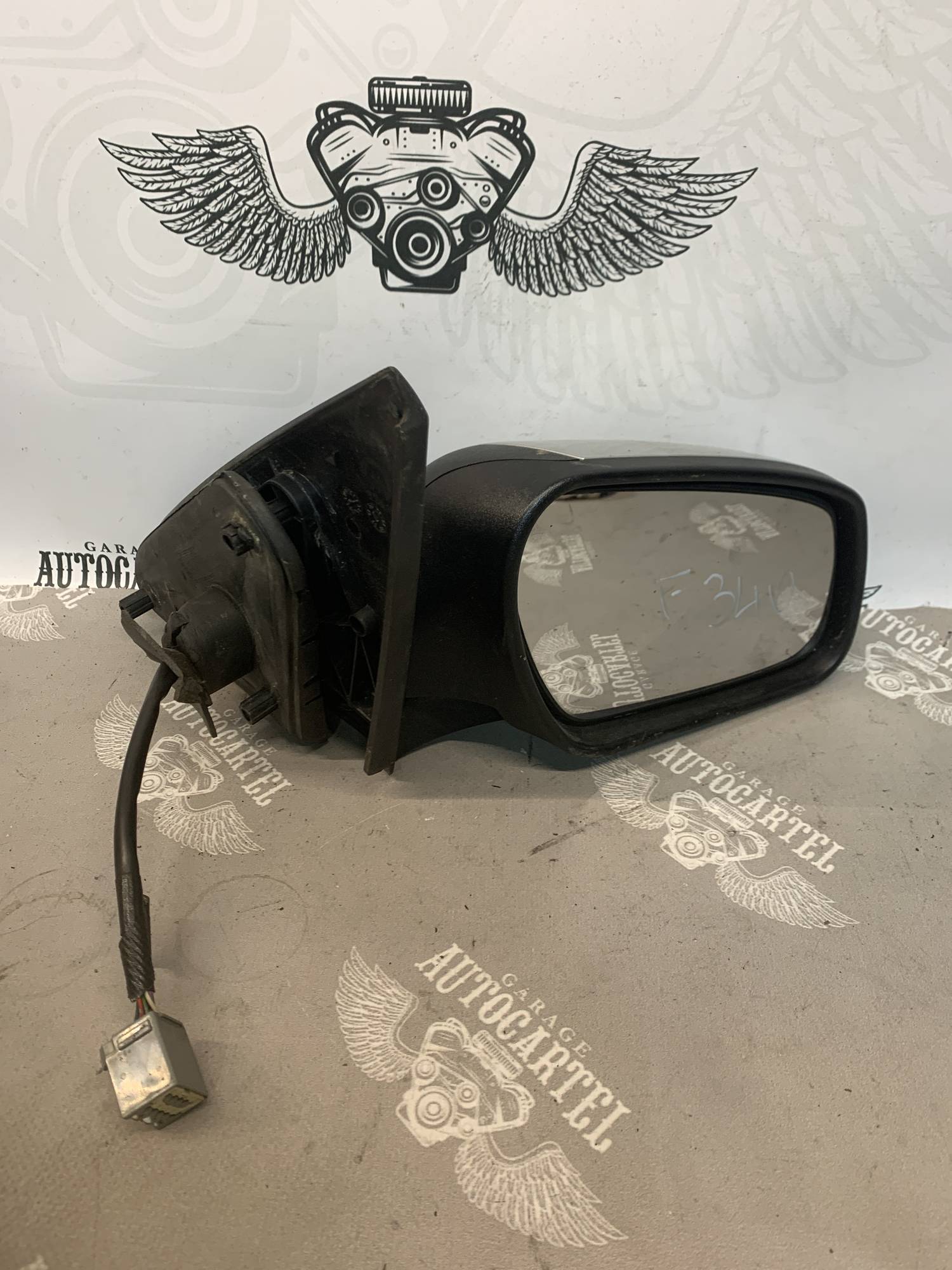 836156 Дзеркало праве з підсвіткою 9-Pin Ford Mondeo MK3