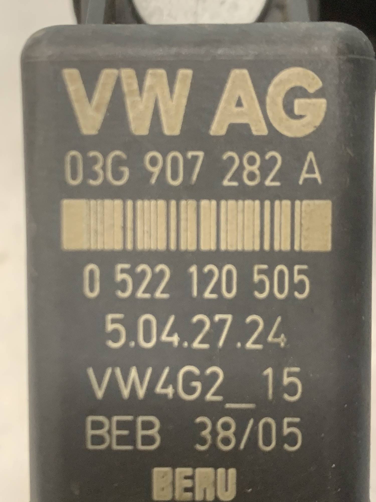Реле свічок розжарювання Skoda Octavia A5 VW Golf V 03g907282a