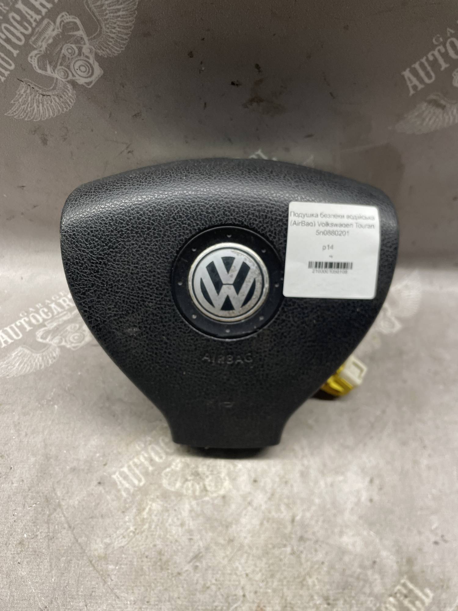 Подушка безпеки водійська (AirBag) Volkswagen Touran 5n0880201