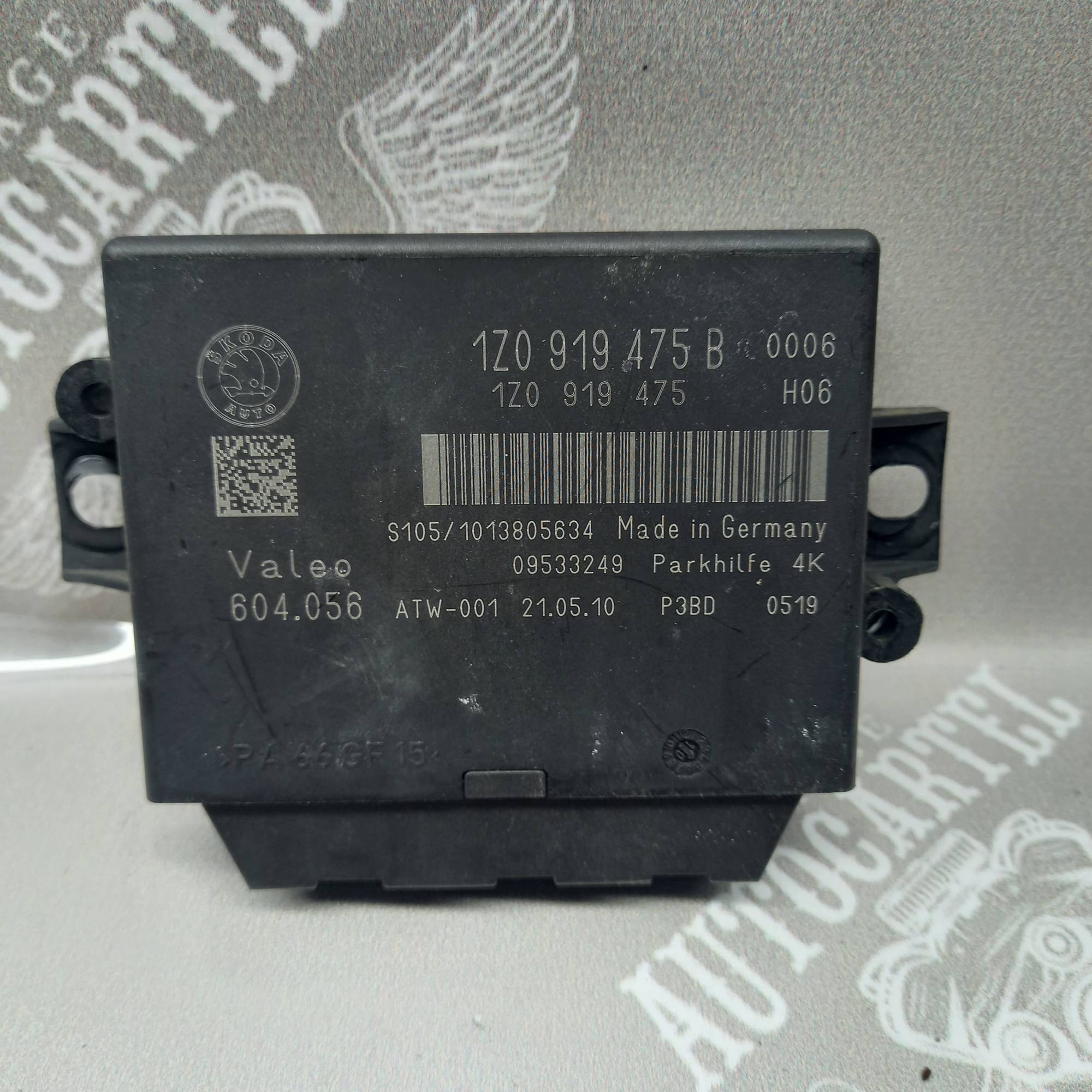 1z0919475b Блок управління парктроніком Skoda Octavia (A5) 2004-2013
