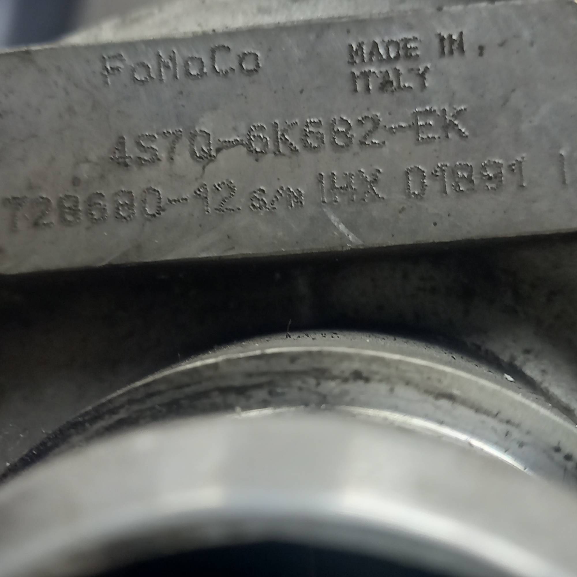Турбіна ford mondeo 2.0 tdci/tddi (mk3) 4s7q6k682ek