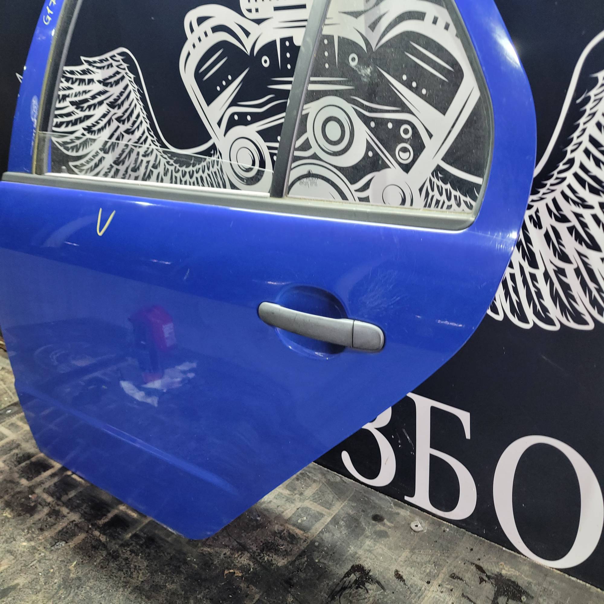 Дверка задня ліва skoda fabia хетч 21424298