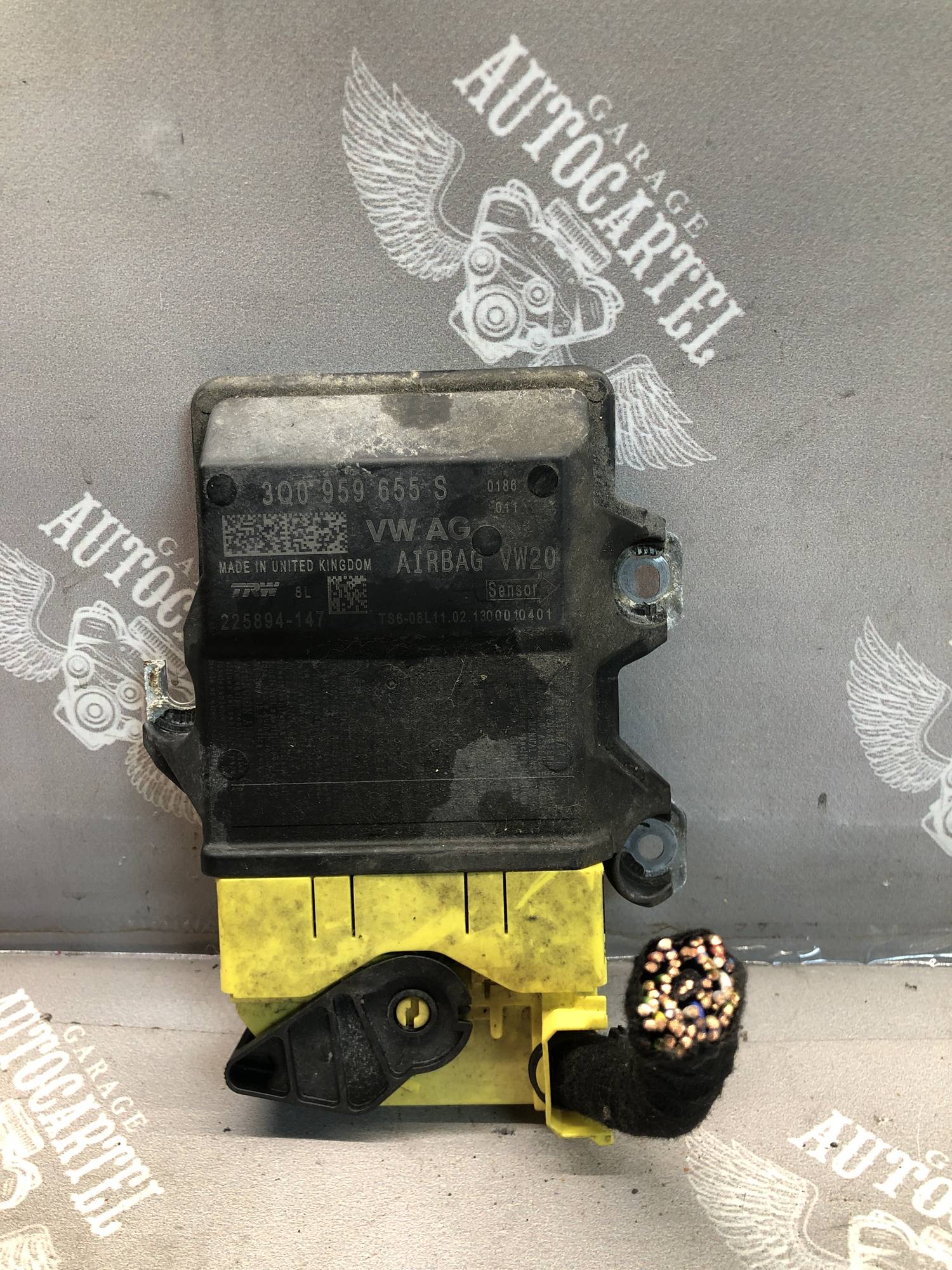 3q0959655s Блок управления AIRBAG Skoda Octavia A7 Шкода Октавия А7