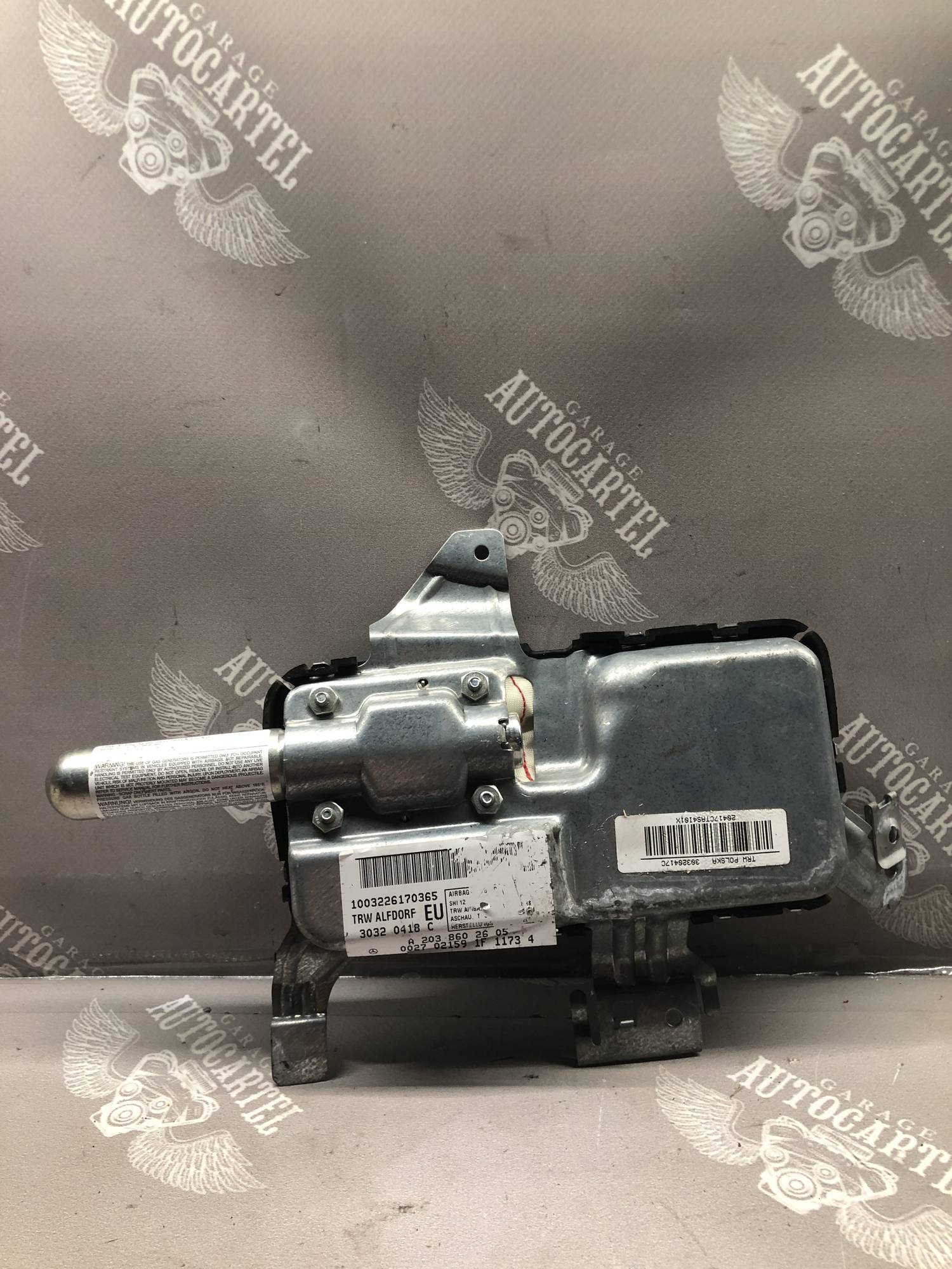 Подушка безпеки передніх правих дверей A2038602605 для Mercedes-Benz C-Class