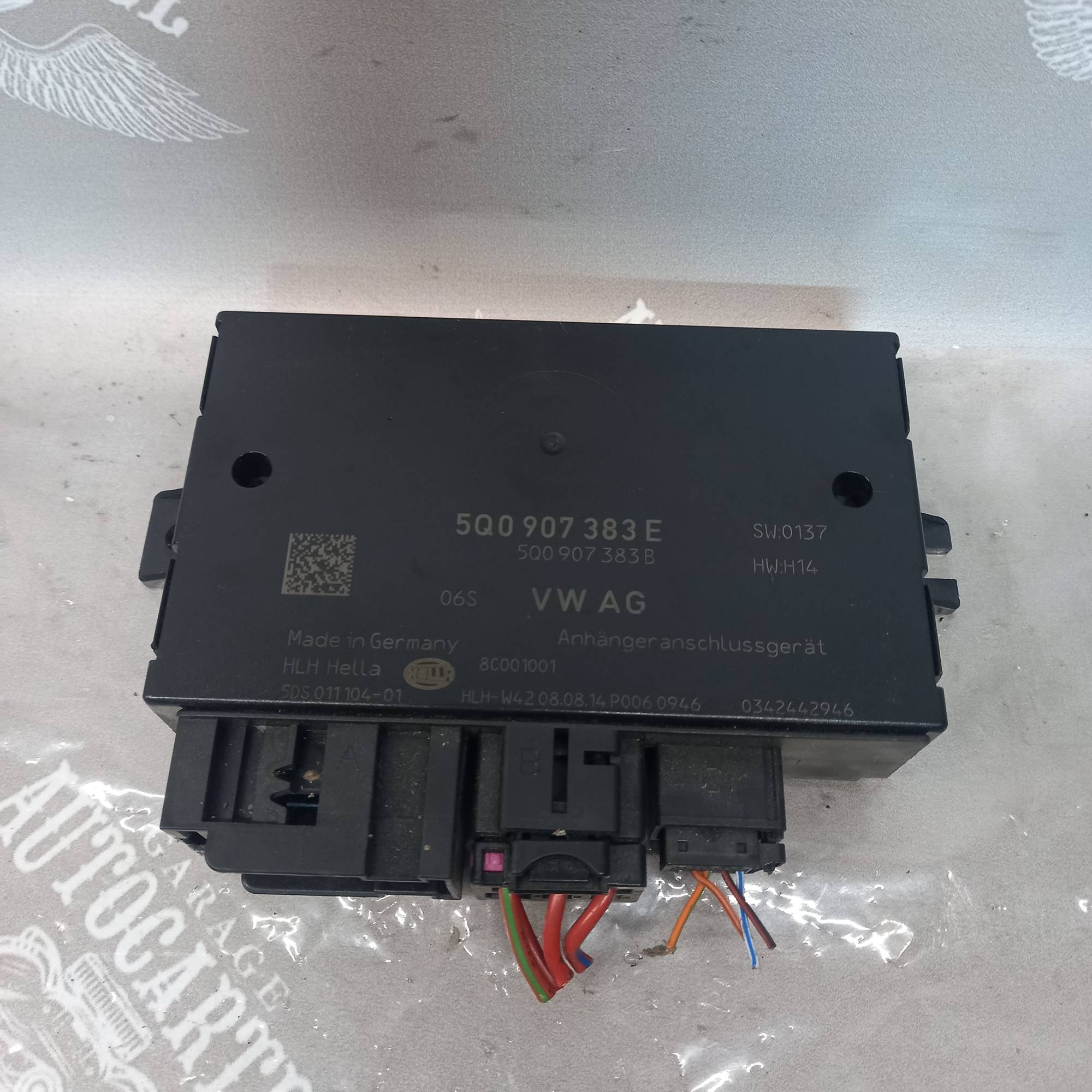 Блок управління фаркопу VW Golf VII Passat B8 5q0907383e