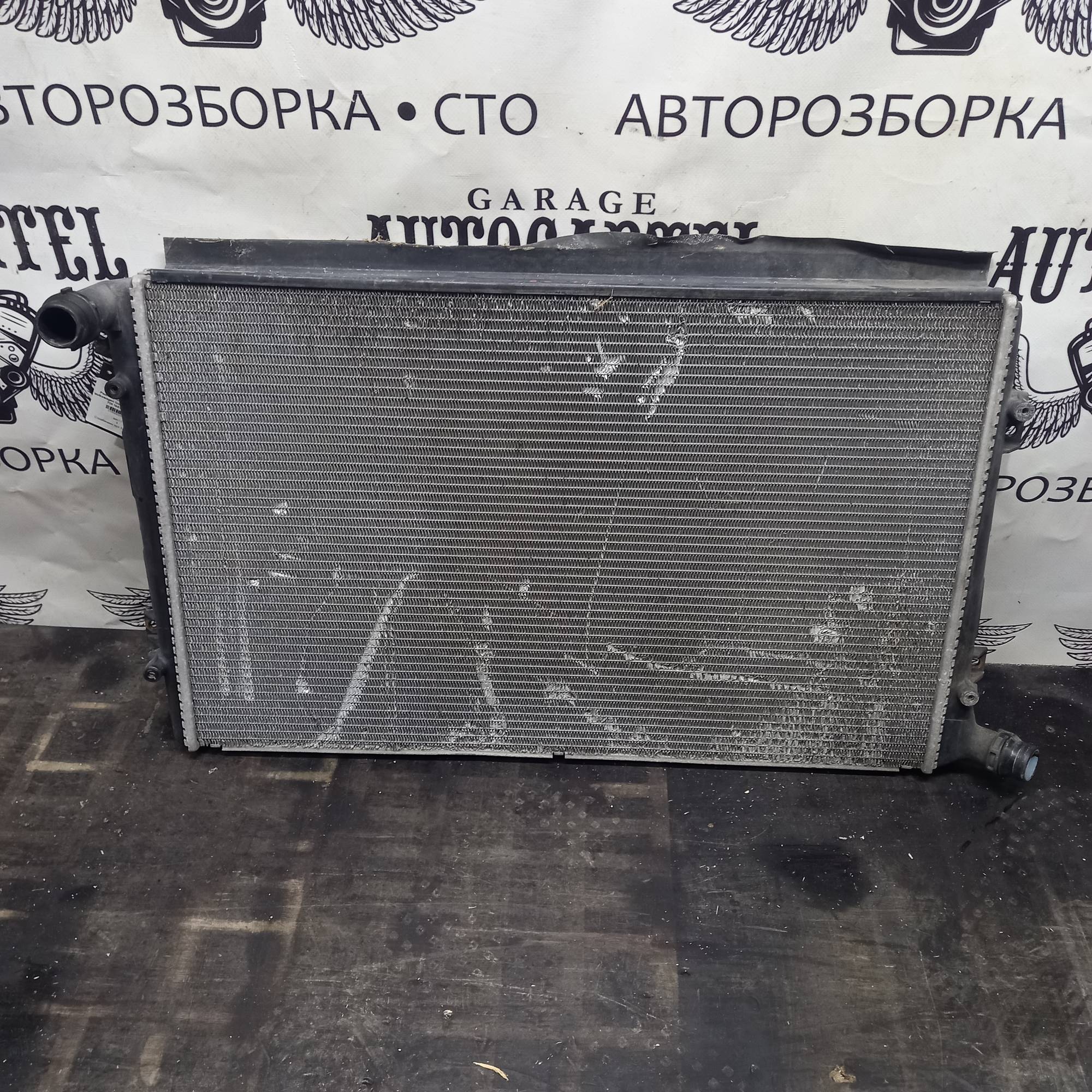 Радіатор охолодження двигуна caddy 3/skoda a5/1.9tdi 1k0121251ak