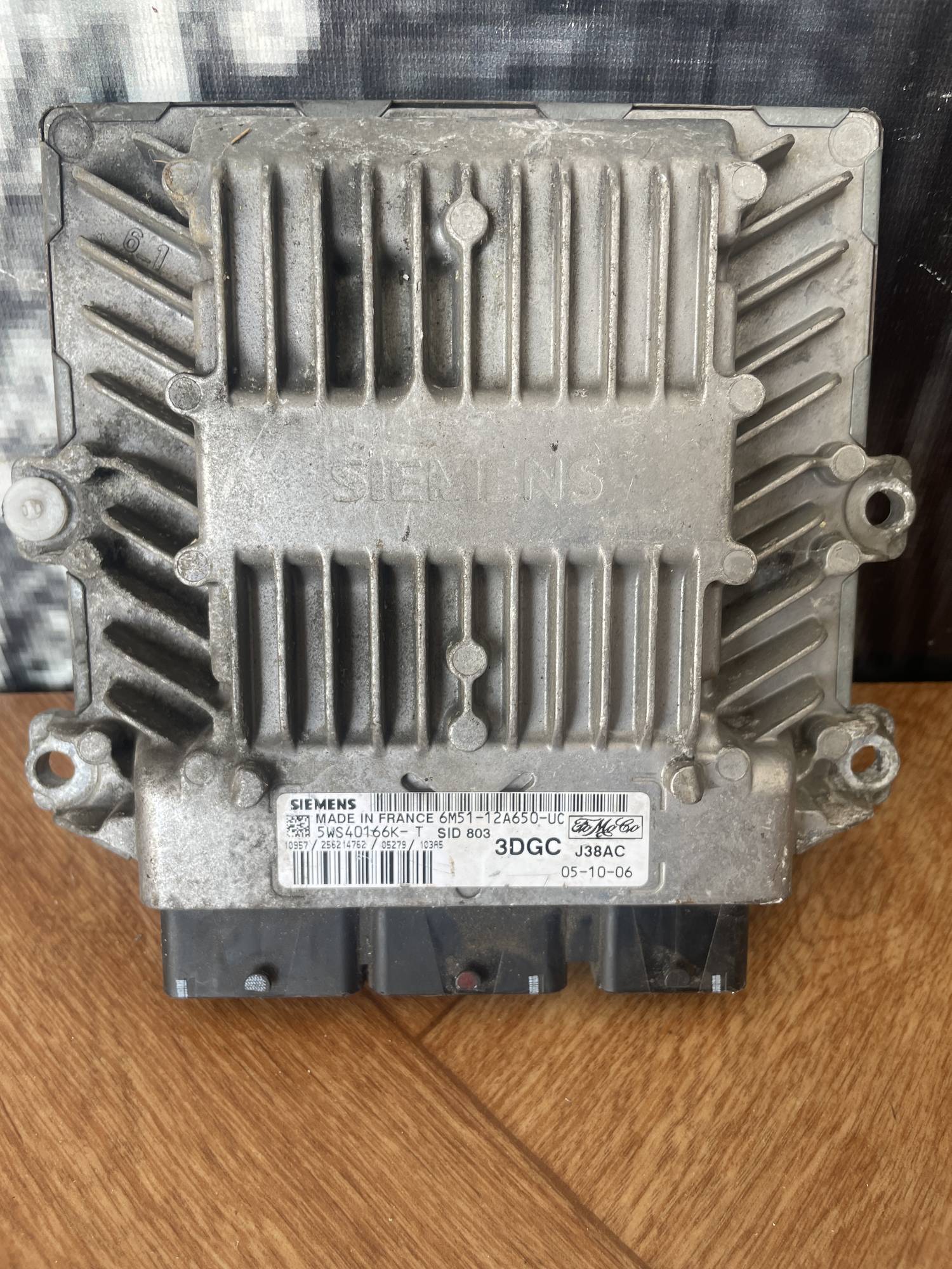 6m51-12a650-uc блок управління двигуном Ford Focus 2/ C-MAX