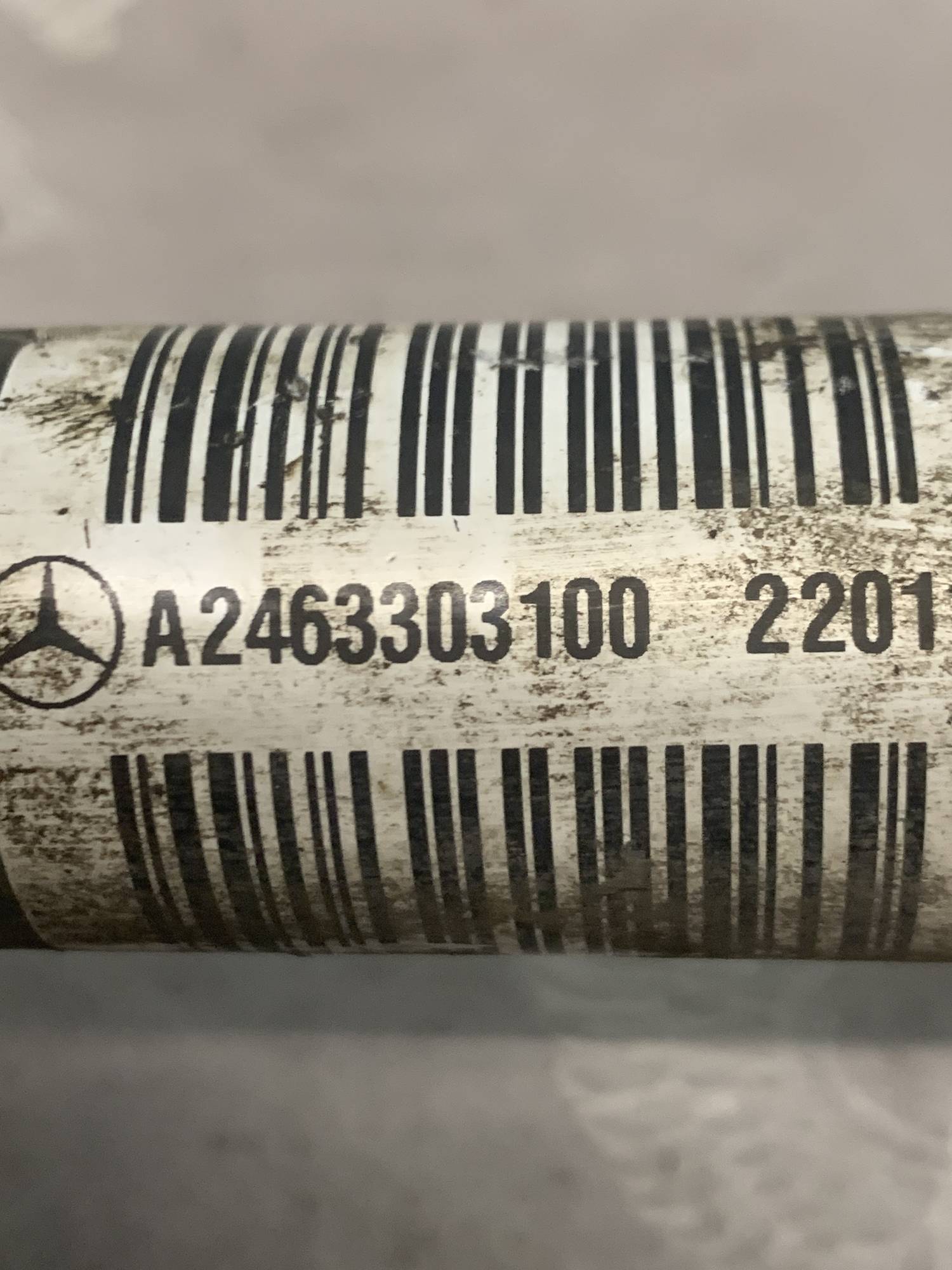 Піввісь привід передній лівий mercedes B-Class W246 1.8 cdi a2463303100