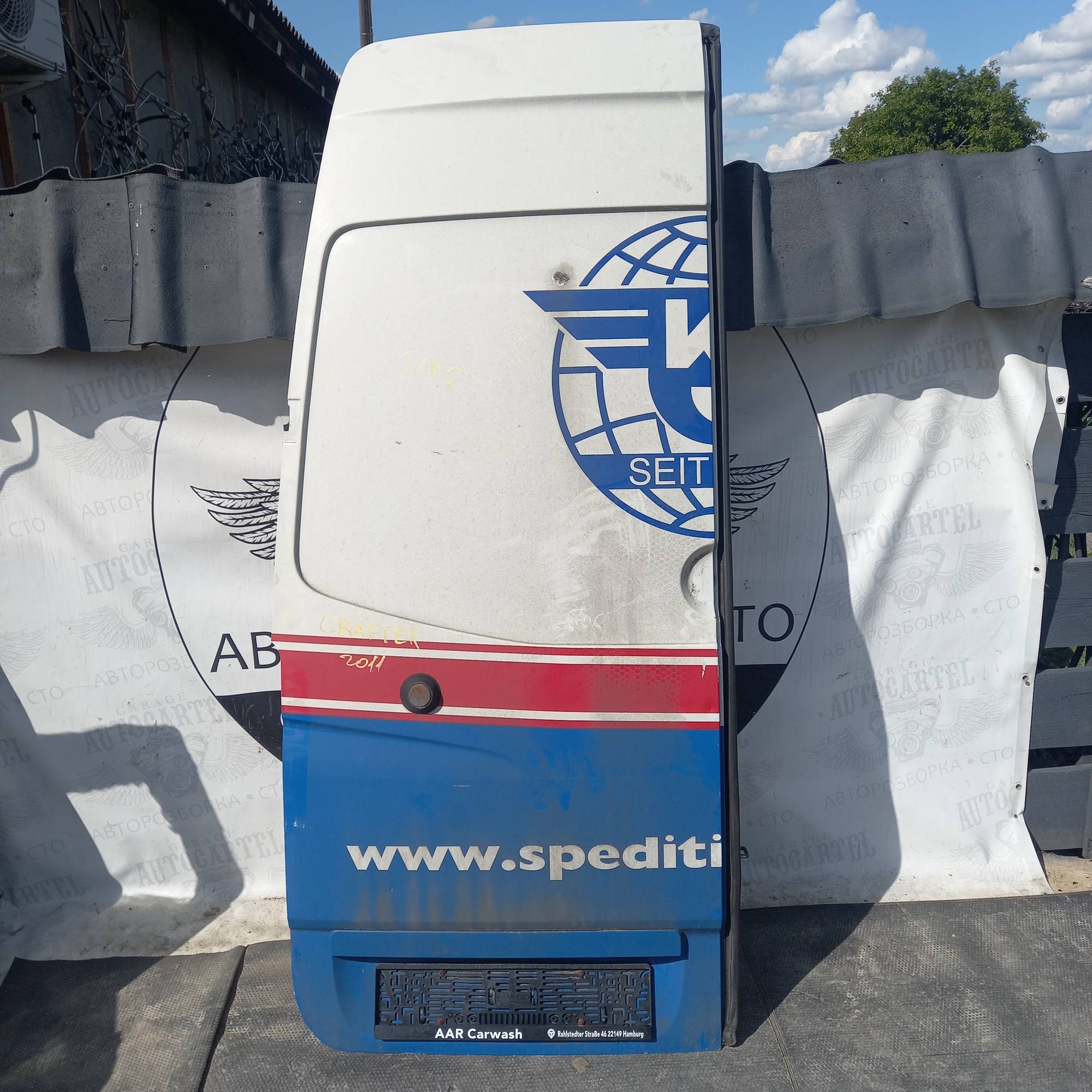 Дверка задня ліва багажник Volkswagen Crafter,2011, 21761959