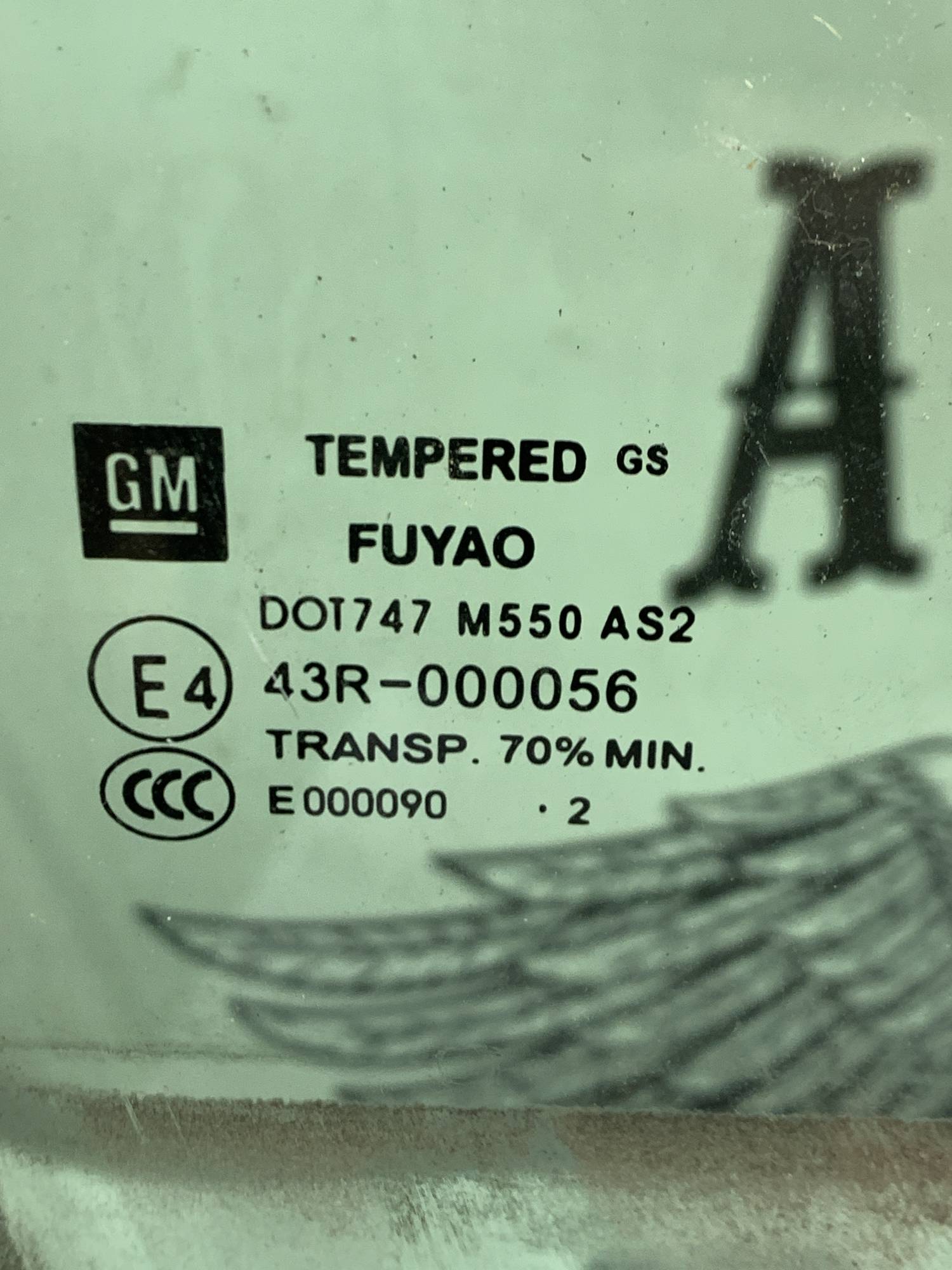 Скло дверей переднє праве Opel Insignia 13227827, 21800887