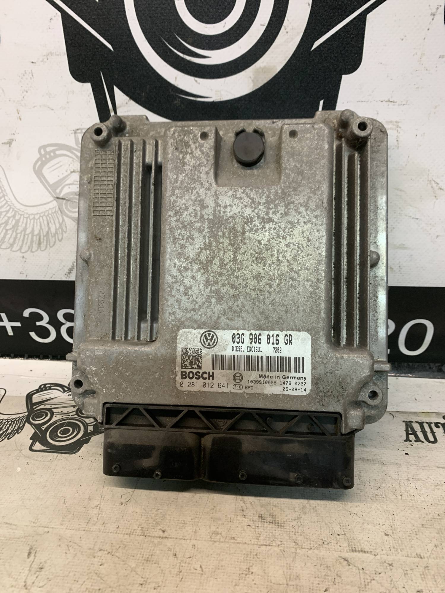 Блок управління двигуном Volkswagen golf 5 03g06016gr