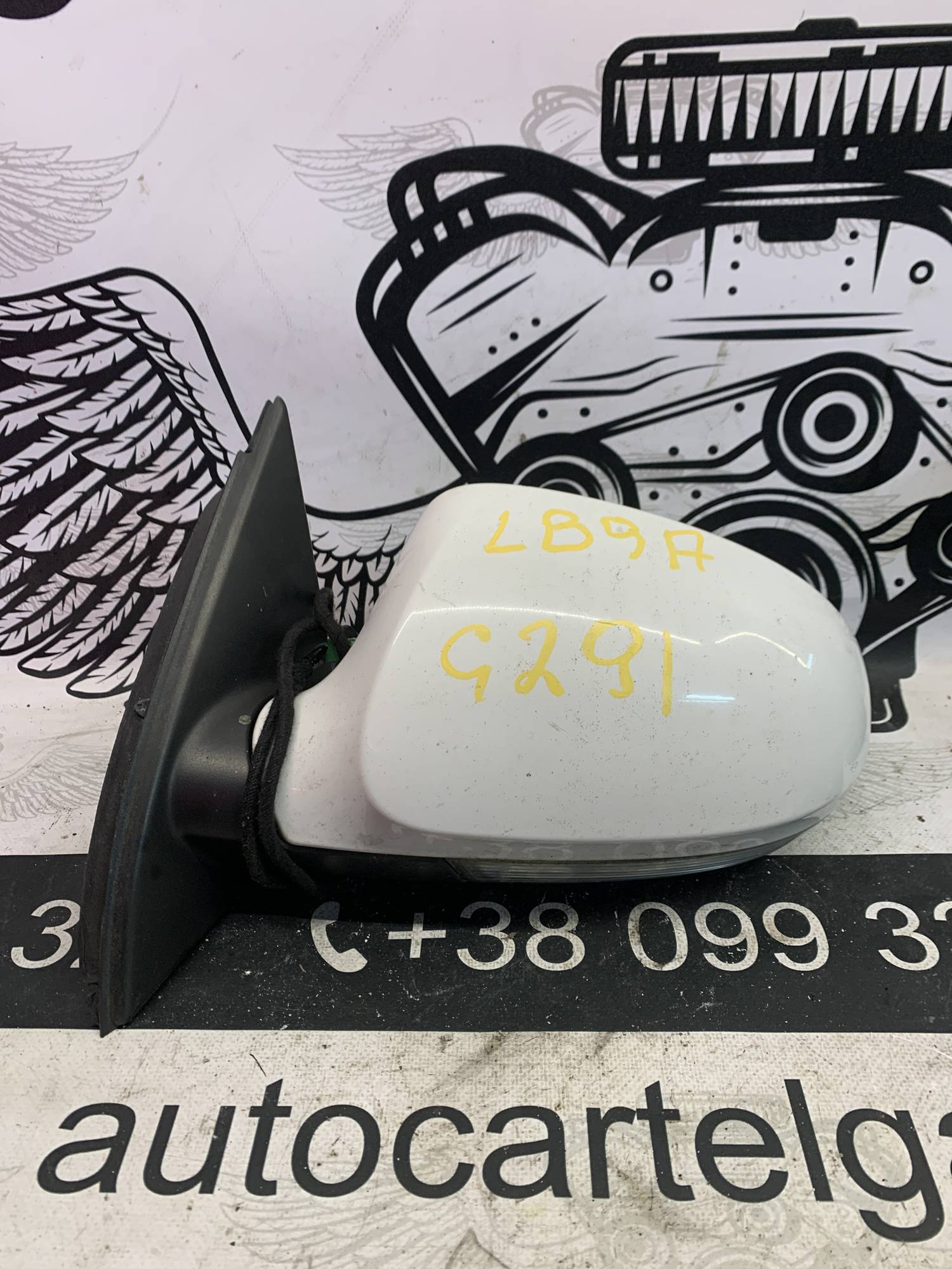3c0857933 Дзеркало ліве Volkswagen passat b6 6 pin,21915864