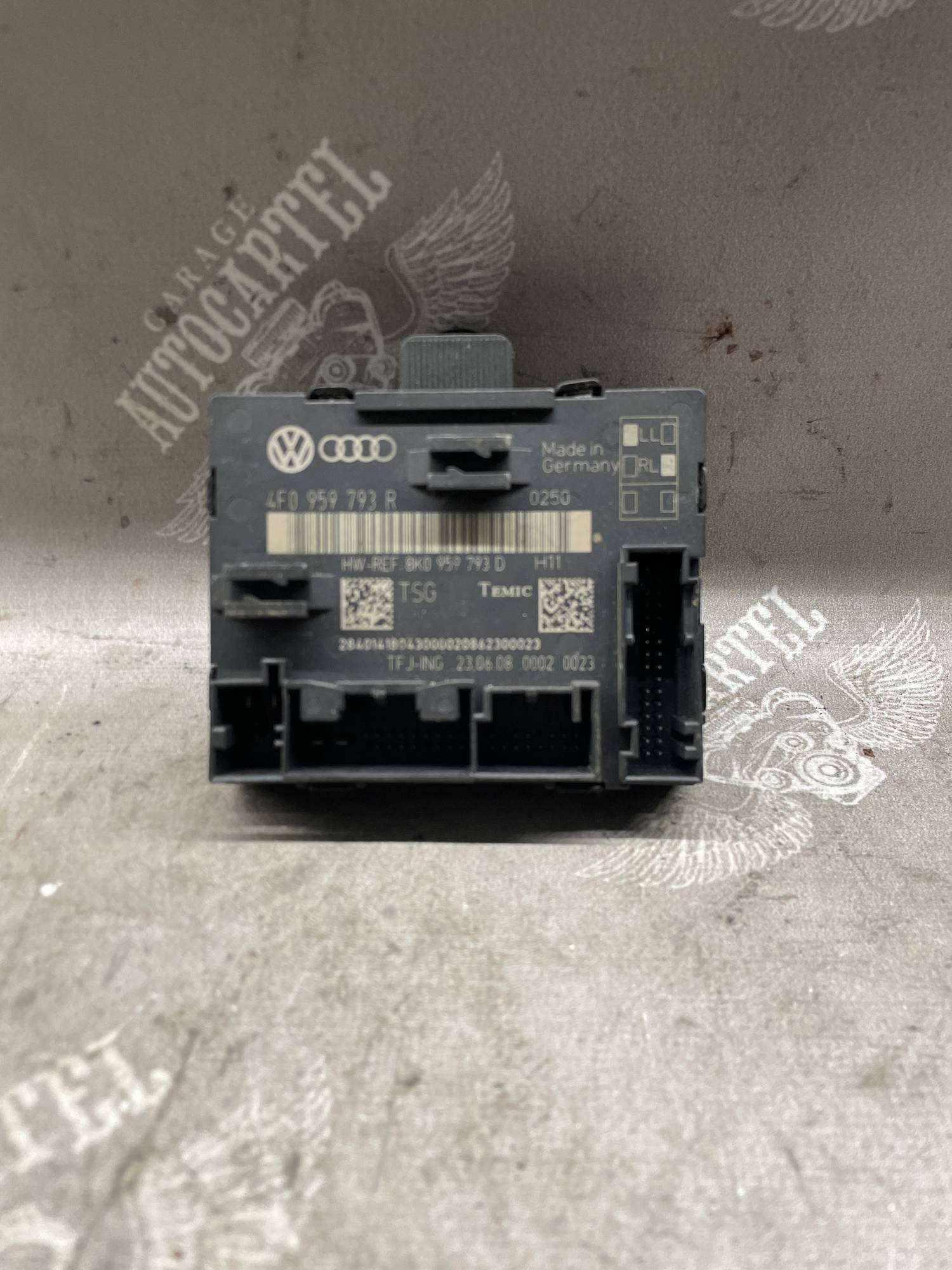 Блок керування дверей передньої лівої Audi a6 c6 4f0959793r