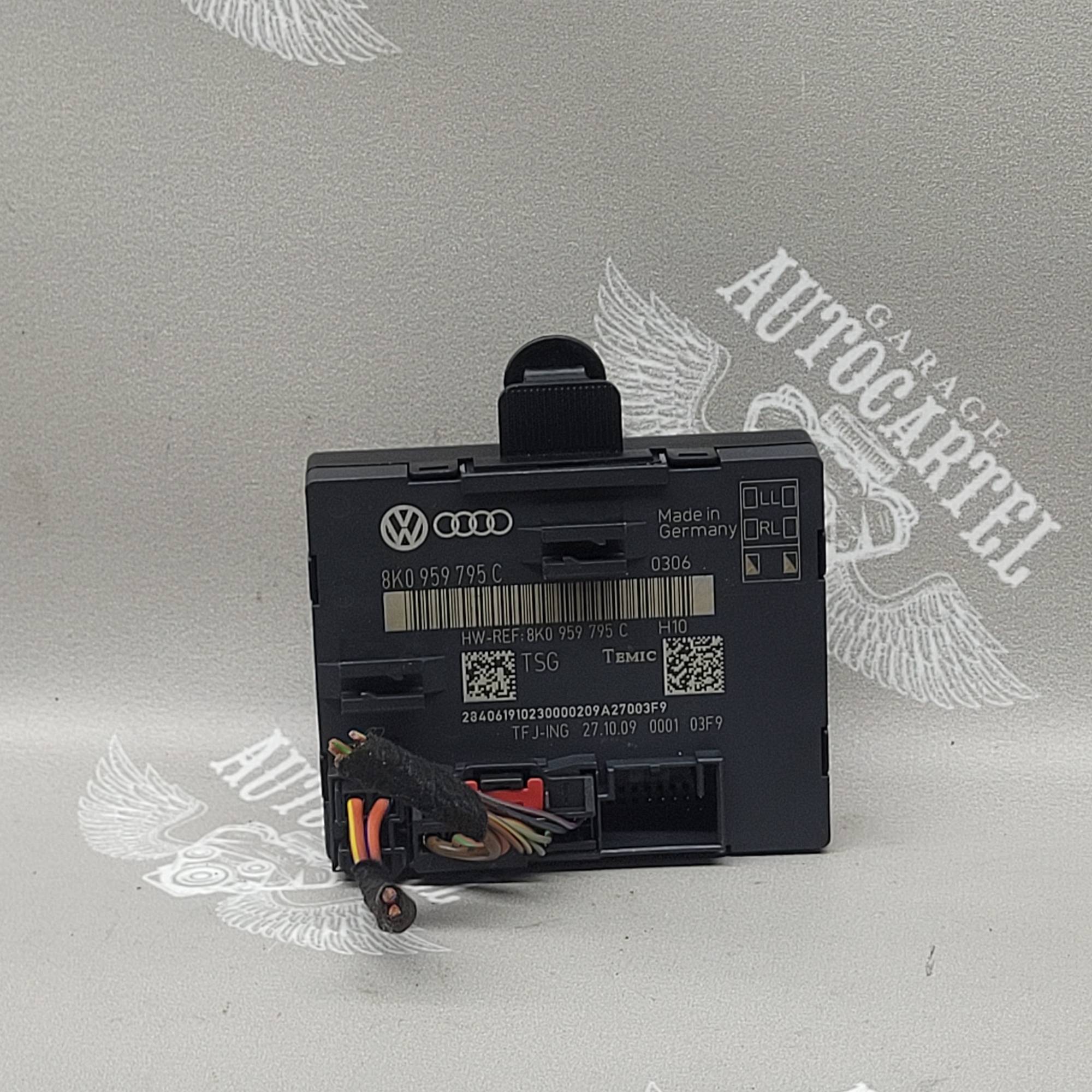 Блок управління двері задній лівий Audi A4 (B8) 2007-2015 8K0959795C