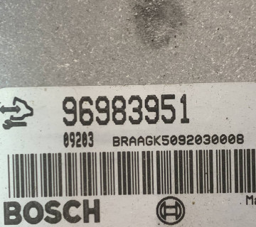 Блок керування двигуном Chevrolet Cruze 2.0 VCDI 96983951