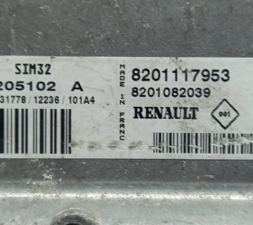 Блок управління двигуном DACIA LOGAN 2008-2012 1,2 MPI 16V, 8201117953