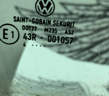 Скло дверки передньої правої VW Golf V (Хетчбек 5-х Дв) 43r-001057, 21803727