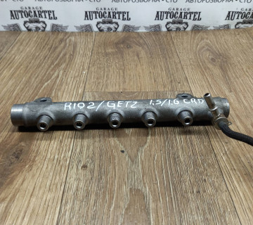 Паливна рейка 0445214111/ 314002A410 для KIA Rio II/ Hyundai i30, Getz, 1.5/1.6 crdi