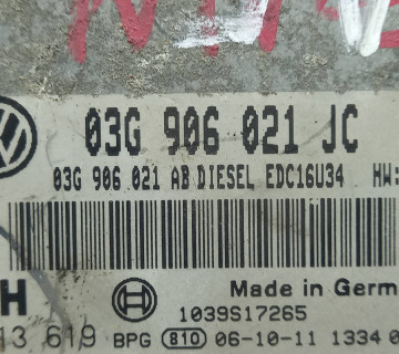 03g906021jc Блок керування двигуном Skoda Octavia A5 2.0tdi