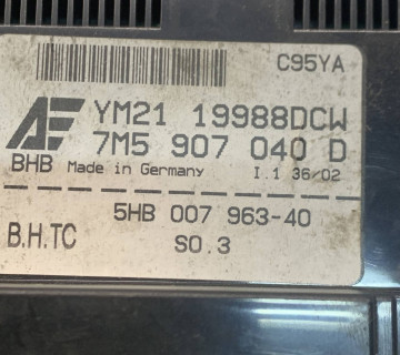 Блок панель клімат контролю FORD GALAXY MK1 7m5907040d