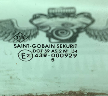 Скло дверей переднє ліве Renault Kangoo 1 43r-000929,21802607