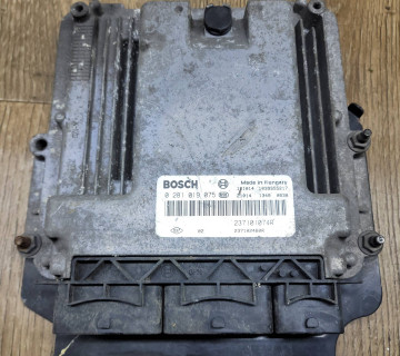 Блок керування двигуна 0281019075, 237101074R, 1.6 dCi для Renault Megane III/Scenic III