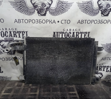 1k0820411h Радіатор кондиціонера Volkswagen Jetta 5 GOLF V 03- CADDY 04-2006