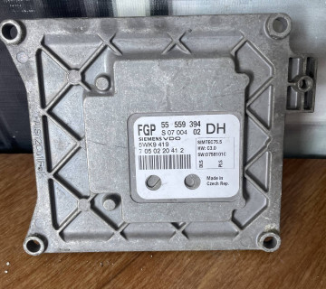 5wk9419 блок управління двигуном opel astra 1.6 z16xer ...