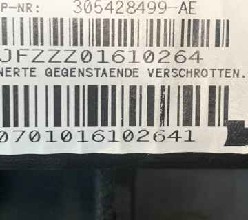 Подушка безпеки пасажир (у торпедо) Airbag Mercedes C-class W204 305428499-ae
