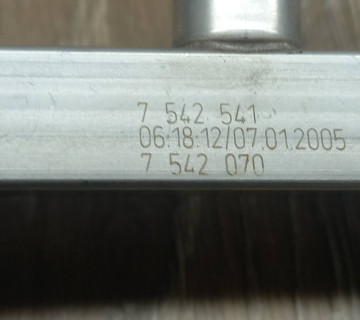 Паливна рейка Bmw 528I E60/E61, 2.5 24v 7542541