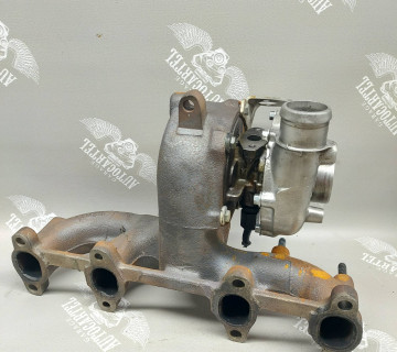 Турбіна (дефект крильчатки, без актуатора) Volkswagen Golf IV 1.9TDi 038253019N