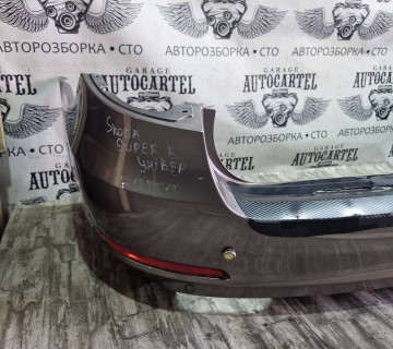 Бампер задній Skoda Superb 2 2008-2015 21640568 універсал під парктронік