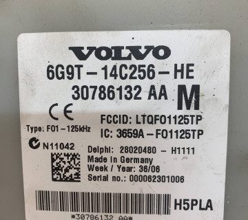 Блок комфорта Volvo S80 2 6g9t14c256he
