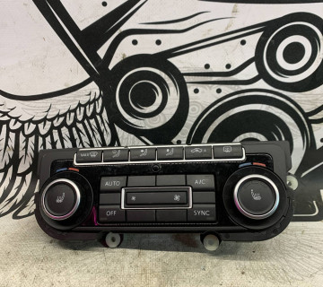 Блок управління пічкою з кондиціонером Volkswagen Caddy III, Golf VI, Passat, Touran, EOS 5k0907044gk