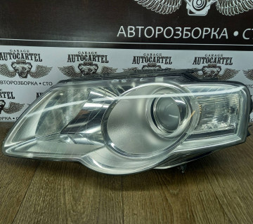 Фара передня ліва VW Passat B6 05-10 H7/H7 HELLA 3C0941005J