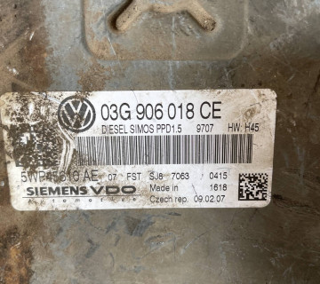 Блок керування двигуном VW Passat 2.0tdi (B6) 2005-2010 03G906018CE