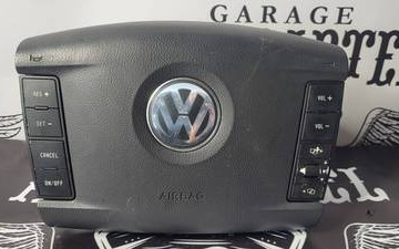 Подушка безпеки кермо Airbag VW Touareg 2002-2010 7L6880201DA