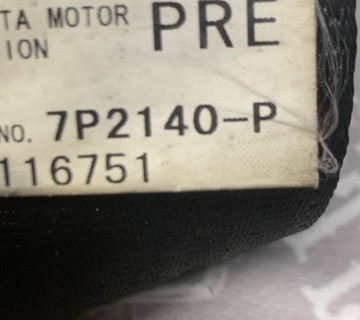 Ремінь безпеки передній лівий з піропатроном Toyota Corolla Verso 7p2140p