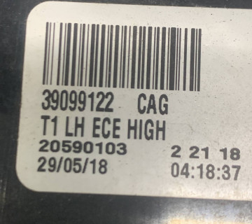 Ліхтар лівий задній універсал Opel Insignia B універсал 39099122