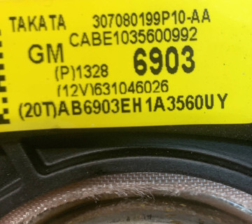 Подушка безпеки AirBag у кермо Chevrolet Cruze 09-17 13286903