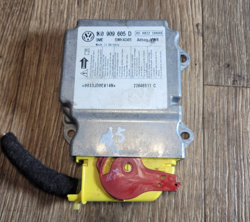 1k0909605d Блок керування Airbac Skoda a5
