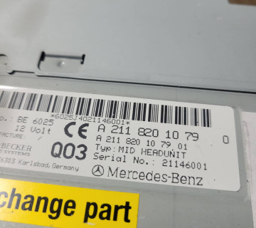 Магнітола/ автомагнітола/ радіо A2118201079 Mercedes E-Class W211/ S211