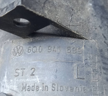 6q0941699, Фара протитуманна ліва -05 VW Polo 2001-2009