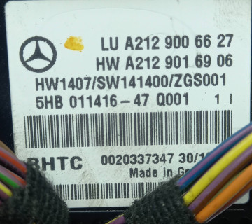a2129006627 Блок керування кліматконтролем Mercedes W212, S212, C207