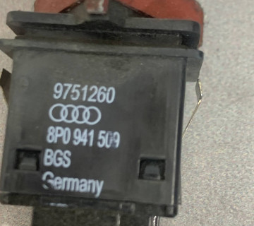Кнопка аварійки AUDI A3 8P 8p0941509