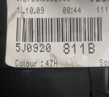Панель,щиток приладів 5J0920811B Skoda Fabia 2 2008-2012 1.2 бензин 5j0920811b