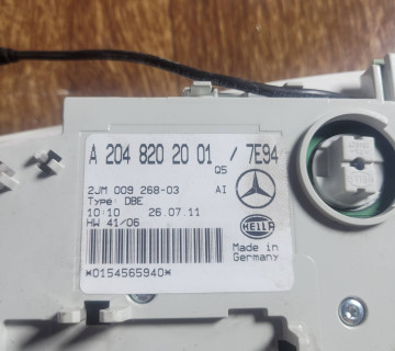 Плафон освітлення салону передні Mercedes W204, S204 A2048202001