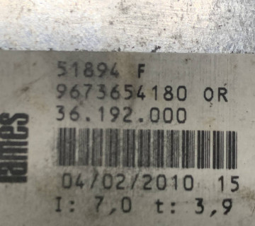Склопідйомник передній лівий електро 6 пінів Citroen C3 Picasso 9673654180